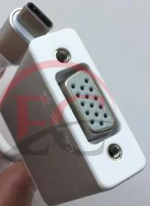 HCT 028 -119 USB 3.1 USB-C - VGA D-Sub átalakító konverter