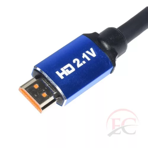 HCT 028-200 HDMI-HDMI 2,1V kábel, 8K, Aranyozott, 3m