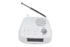 Trevi RC 80D4 DAB White Asztali óra, FM és DAB+ rádióval, ébresztő funkcióval és fejhallgató kimenettel