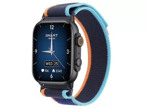 Trevi T-FIT 430 A okosóra 1.95” AMOLED kijelzővel, híváskezeléssel, egészségfigyeléssel, fekete