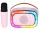 Trevi XR 8A01 Pink XR JUMP Bluetooth hangszóró, karaoke funkcióval és mikrofonnal, rózsaszín