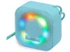 Trevi XR 8A12 vezeték nélküli Bluetooth hangszóró Discolight fénnyel, passzív mélynyomóval, IPX4, türkiz