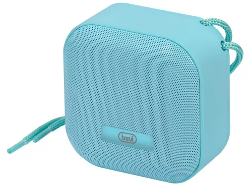 Trevi XR 8A12 vezeték nélküli Bluetooth hangszóró Discolight fénnyel, passzív mélynyomóval, IPX4, türkiz