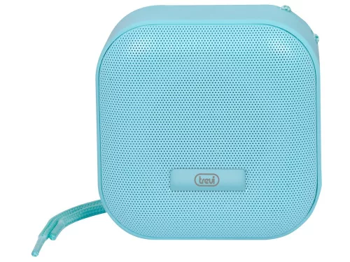 Trevi XR 8A12 vezeték nélküli Bluetooth hangszóró Discolight fénnyel, passzív mélynyomóval, IPX4, türkiz