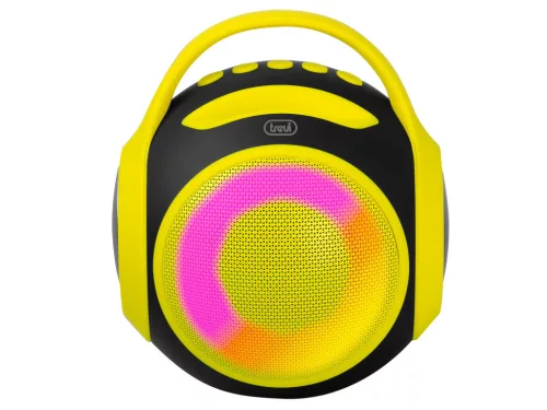 Trevi  XR 8A202 sárga Bluetooth hangszóró IPX5 TWS USB microSD AUX