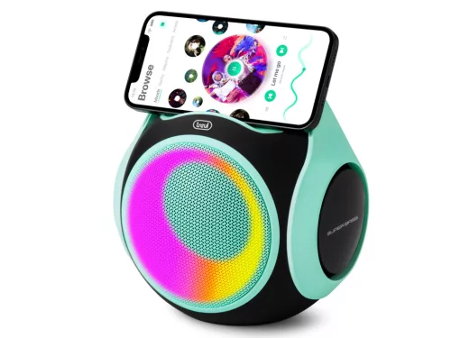 Trevi   XR 8A202 türkiz Bluetooth hangszóró IPX5 TWS USB microSD AUX