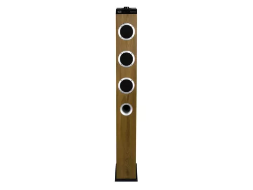 Trevi XT 10A8 BT torony hangszóró Bluetooth, USB/SD lejátszóval, fa burkolattal, 60W erősítővel