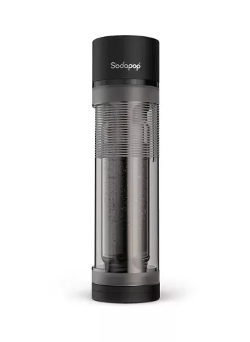 Sodapop Logan 3 fekete + 3 Üveg palack (2x850ml és 1x 600ml) + 1 CO2 patron (10026030)
