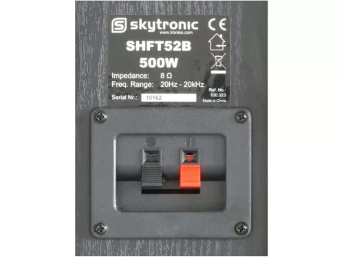 Fenton SHFT52B 3 utas szobai hifi torony hangfal szett 2x250/500W (SUB: 1x16 cm + MID: 2x7,5 cm)