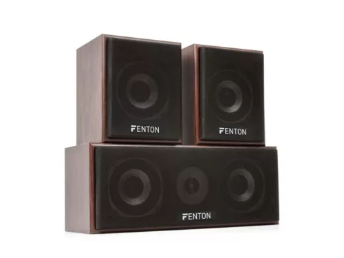 Fenton SHF5W 5.0 Házimozi, hifi hangfalszett - DIÓ Szín