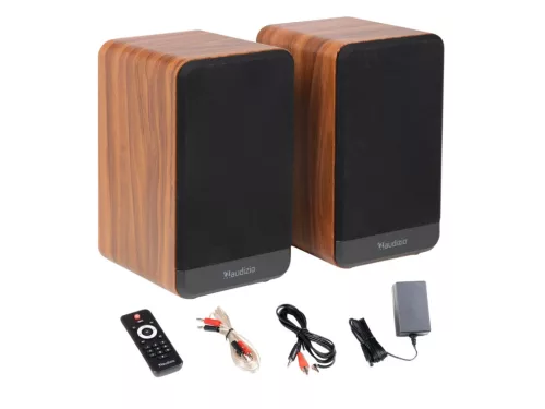 Audizio BS10 polchangfalpár - Aktív hangfalpár, 80W, Fahatású