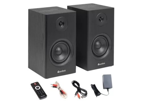 Audizio BS15 polchangfalpár - Aktív hangfalpár, 60W, Fekete