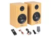 Audizio BS15 polchangfalpár - Aktív hangfalpár, 60W - Bambusz