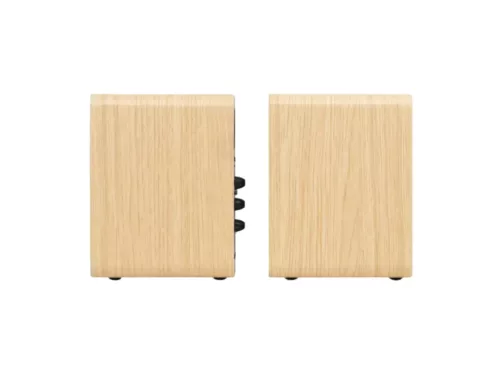 Audizio KS10 HiFi hangfalpár - Aktív hangfalpár - HDMI, 120W - Világos, fahatású
