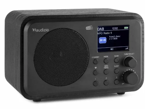 Audizio Milan akkumulátoros FM / DAB+ rádió 30W (Bluetooth) - fekete