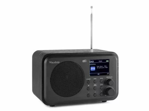 Audizio Milan akkumulátoros FM / DAB+ rádió 30W (Bluetooth) - fekete