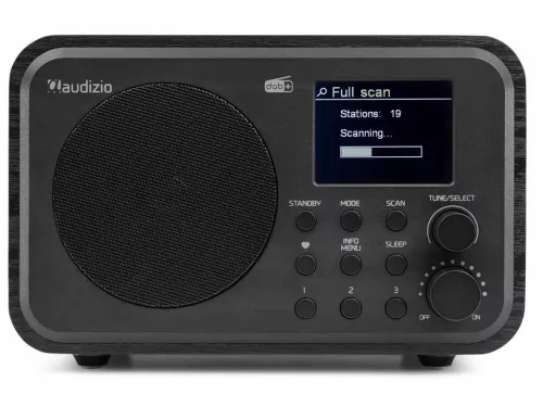 Audizio Milan akkumulátoros FM / DAB+ rádió 30W (Bluetooth) - fekete