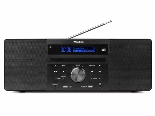 Audizio Prato FM rádió, 60W (CD + USB + Bluetooth + FM) - fa