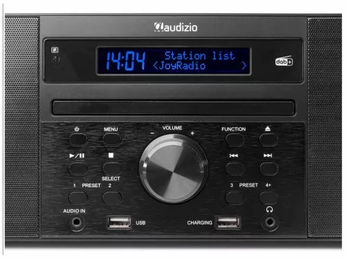 Audizio Prato FM rádió, 60W (CD + USB + Bluetooth + FM) - fa
