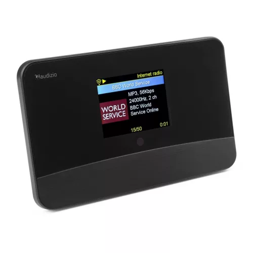 Audizio Livorno Internetrádióadapter (WiFi, DAB+) - fekete