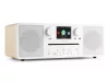 Audizio Naples FM rádió, 60W (CD + USB + Bluetooth + FM + Internet) - fehér