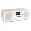 Audizio Naples FM rádió, 60W (CD + USB + Bluetooth + FM + Internet) - fehér