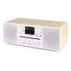 Audizio Naples FM rádió, 60W (CD + USB + Bluetooth + FM + Internet) - fehér