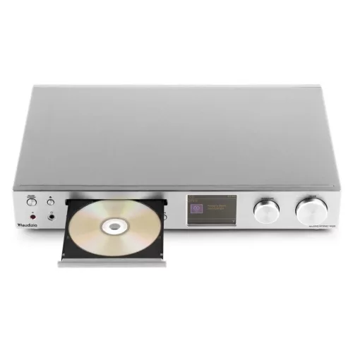 Audizio Bolzano Internet vevőegység erősítővel, DAB+ CD lejátszó, alumínium