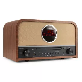 Audizio Salerno DAB + rádió és CD lejátszó - barna