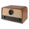 Audizio Salerno DAB + rádió és CD lejátszó - barna