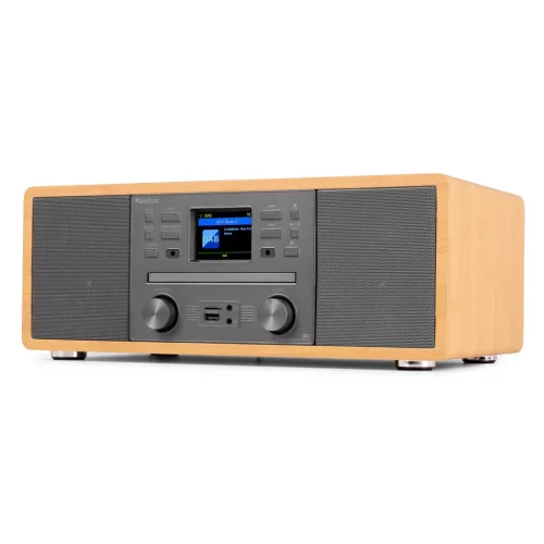 Audizio Avola Digital Music System, Digitális Rádió, CD/BT/DAB+/Internet - bambusz