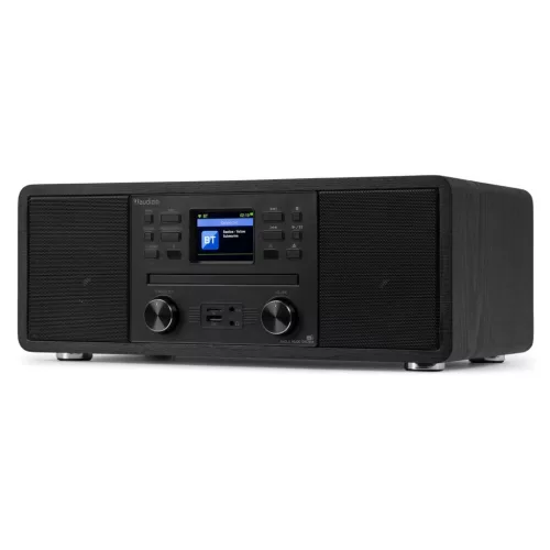 Audizio Avola Digital Music System, Digitális Rádió, CD/BT/DAB+/Internet - fekete