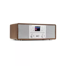   Audizio Avola Digital Music System, Digitális Rádió, CD/BT/DAB+/Internet - ezüst