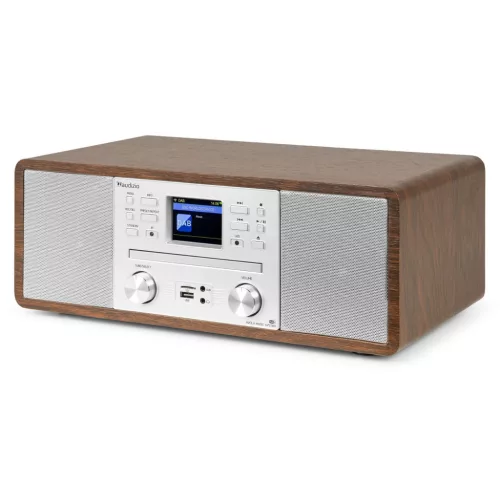 Audizio Avola Digital Music System, Digitális Rádió, CD/BT/DAB+/Internet - ezüst