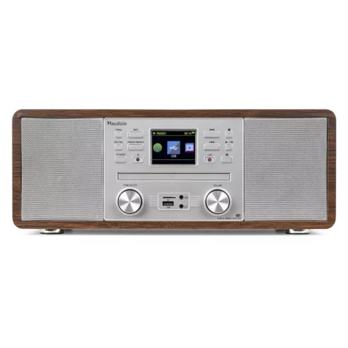 Audizio Avola Digital Music System, Digitális Rádió, CD/BT/DAB+/Internet - ezüst