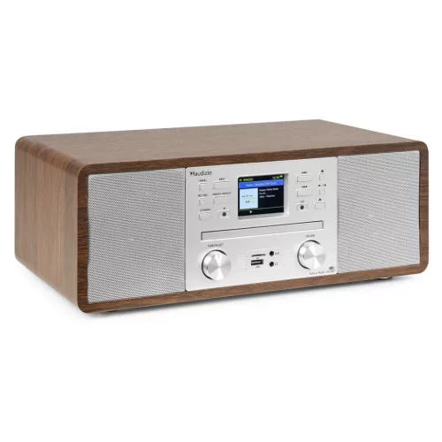 Audizio Avola Digital Music System, Digitális Rádió, CD/BT/DAB+/Internet - ezüst
