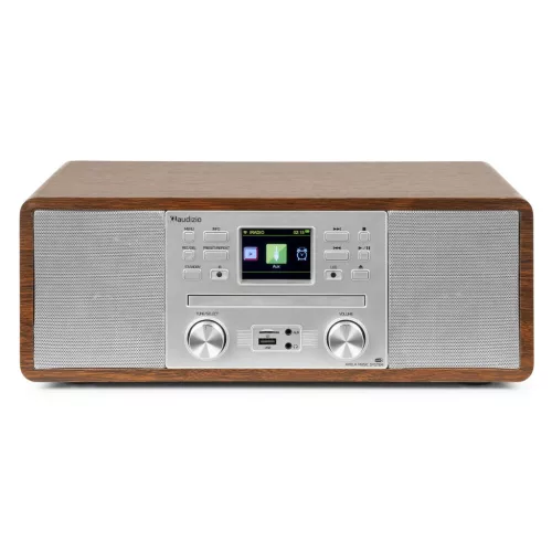 Audizio Avola Digital Music System, Digitális Rádió, CD/BT/DAB+/Internet - ezüst