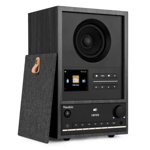 Audizio Canzo internetrádió DAB+, FM, CD, USB, Bluetooth - sötétszürke