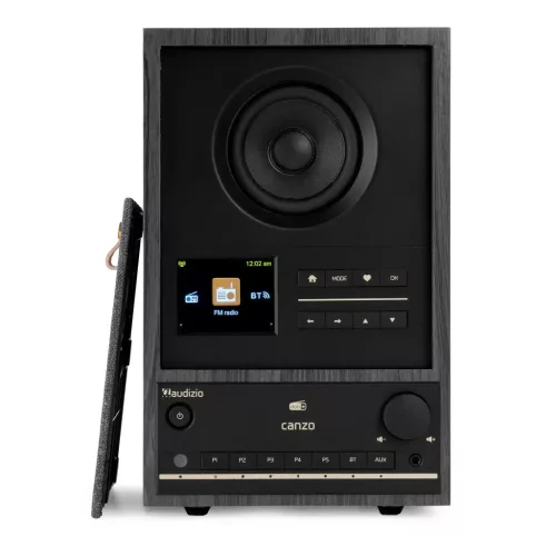 Audizio Canzo internetrádió DAB+, FM, CD, USB, Bluetooth - sötétszürke