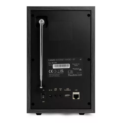 Audizio Canzo internetrádió DAB+, FM, CD, USB, Bluetooth - sötétszürke