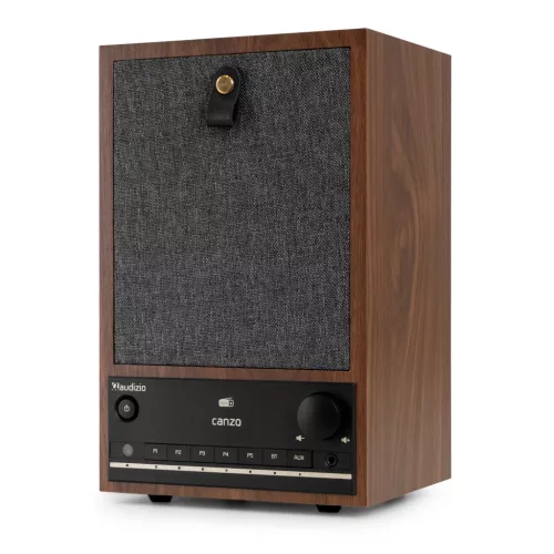 Audizio Canzo internetrádió DAB+, FM, CD, USB, Bluetooth - sötétbarna
