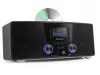 Audizio Cannes DAB+ sztereó rádió és CD lejátszó - fekete