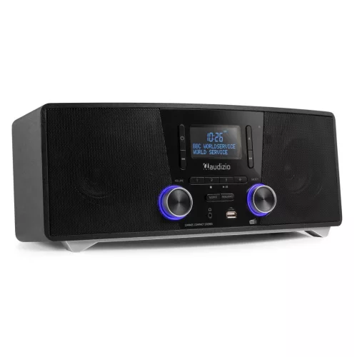 Audizio Cannes DAB+ sztereó rádió és CD lejátszó - fekete