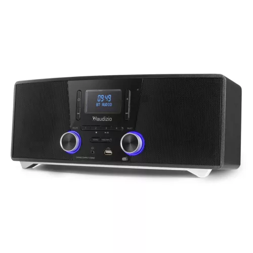 Audizio Cannes DAB+ sztereó rádió és CD lejátszó - fekete