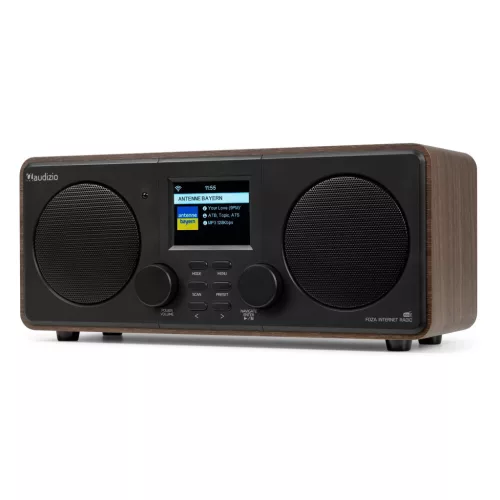 Audizio Foza DAB+ sztereó internetrádió - barna