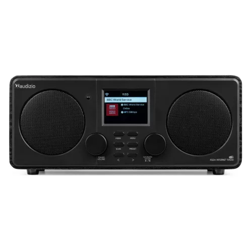 Audizio Foza DAB+ sztereó internetrádió - fekete