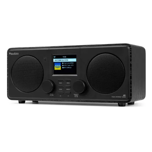 Audizio Foza DAB+ sztereó internetrádió - fekete