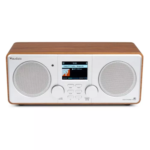 Audizio Foza DAB+ sztereó internetrádió - ezüst