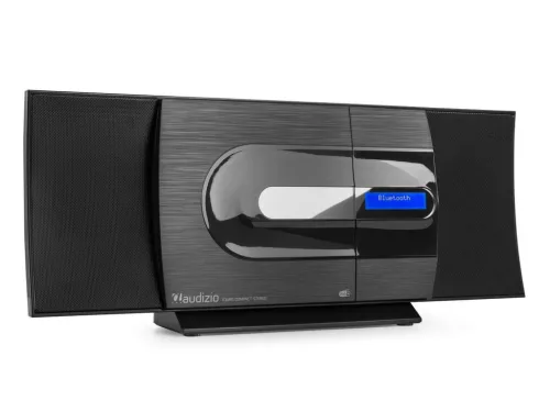 Audizio Tours Compact Stereo Hifi rendszer, FM/DAB+ rádióval (CD, Bluetooth, MP3) - FEKETE