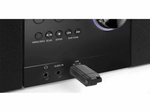 Audizio METZ Micro HiFi rendszer DAB+, FM, CD, Bluetooth